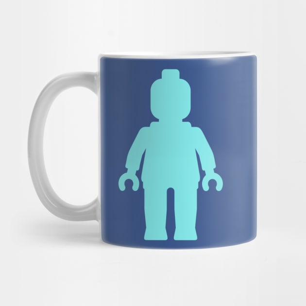 Minifig [Large Light Blue], Customize My Minifig by ChilleeW